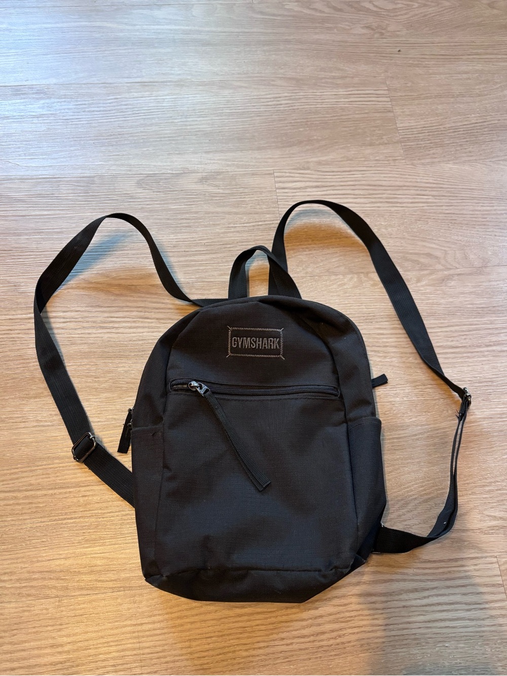 Gymshark Black Rip Stop Mini Everyday Backpack One Size Gym Travel Unisex